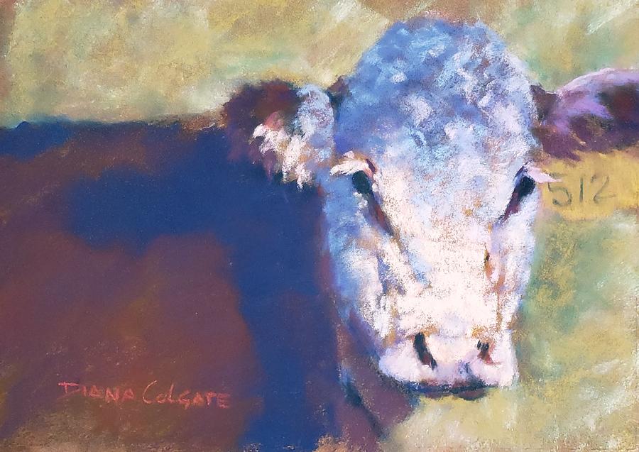 White Face Pastel by Diana Colgate