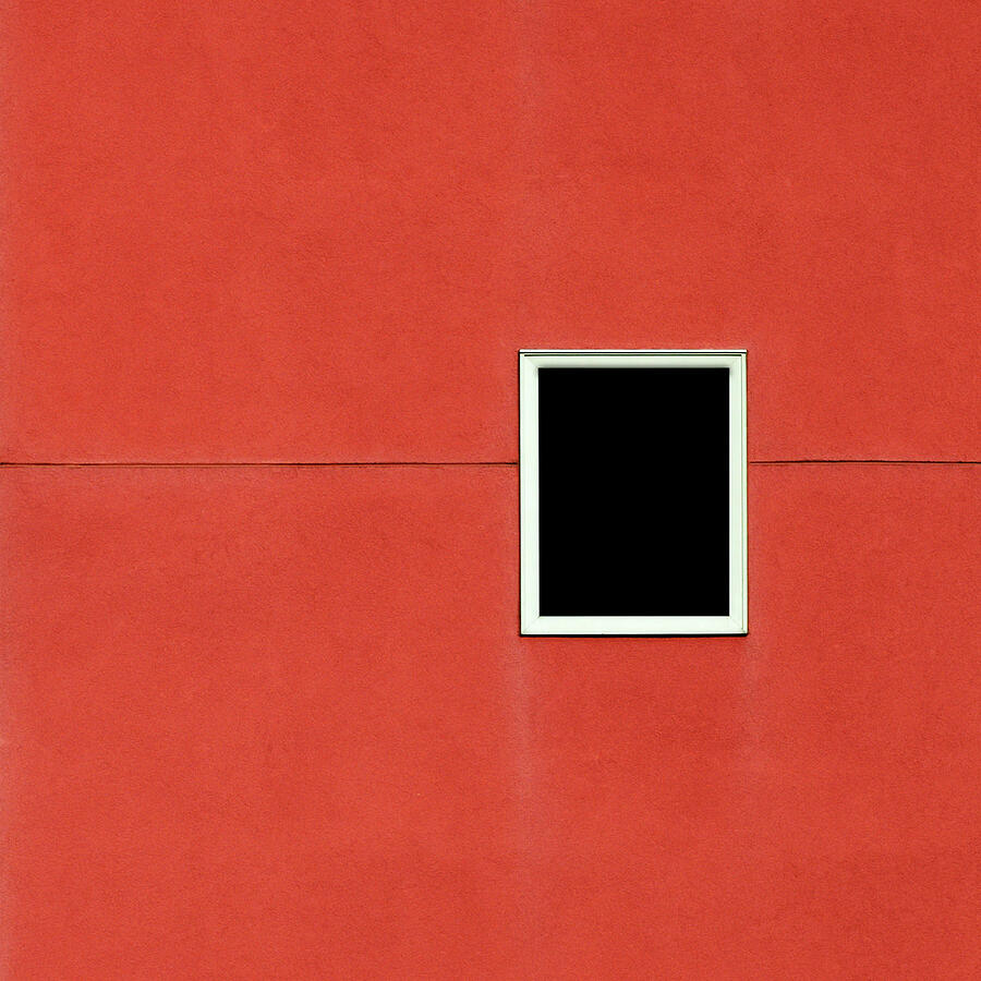 Square - White Frame Photograph by Stuart Allen