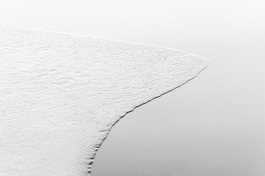Landscape Photograph - White by Hilde Ghesquiere