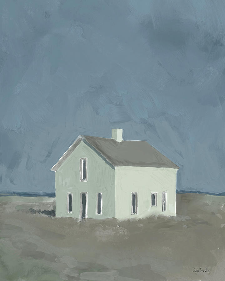 House Painting - White House I by Anne Tavoletti