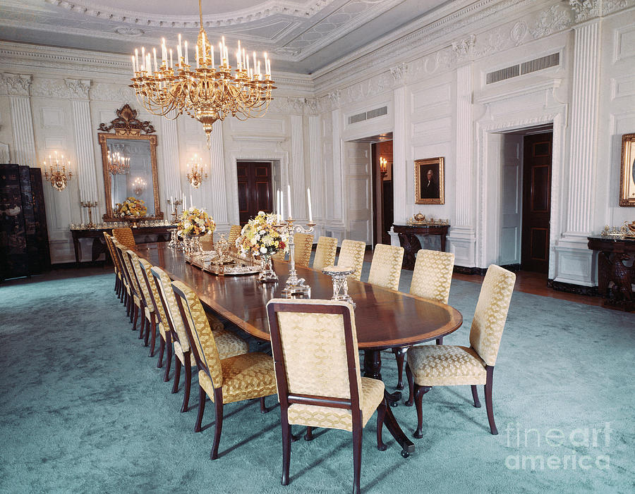 state dining room white house