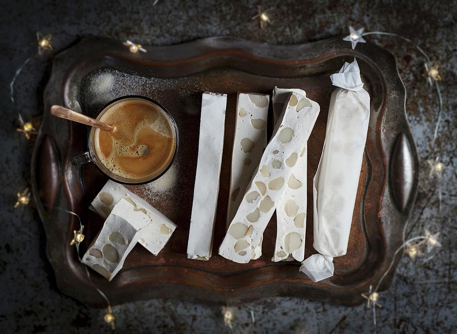 White Nougat For Christmas Photograph by The Kate Tin
