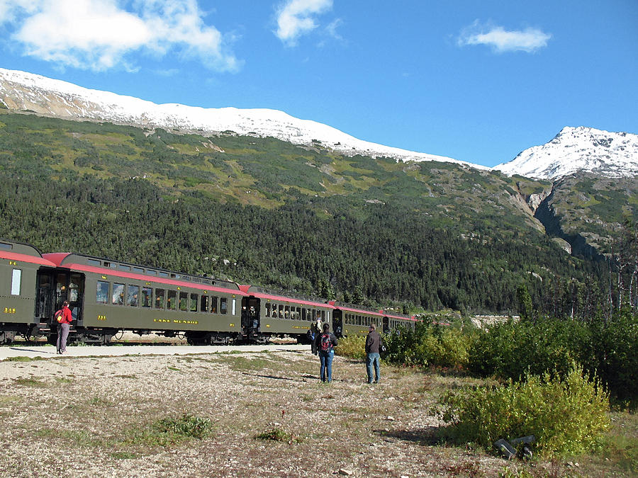 White Pass Scenic Railway. Yukon Canada Photograph