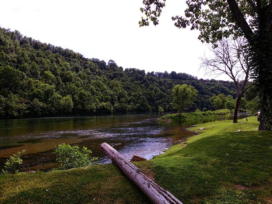 White River Cotter Arkansas Photograph by Karen Tauber