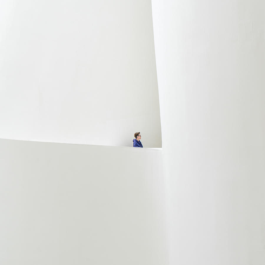 White Room - Blue Coat Photograph by Luc Vangindertael (lagrange)
