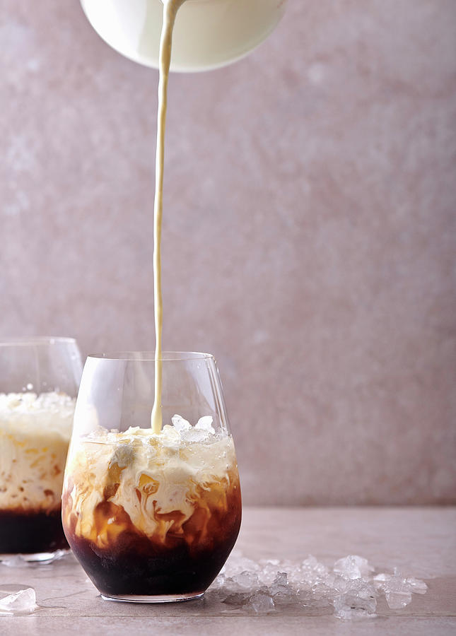 White Russian Cocktail Photograph by Great Stock!