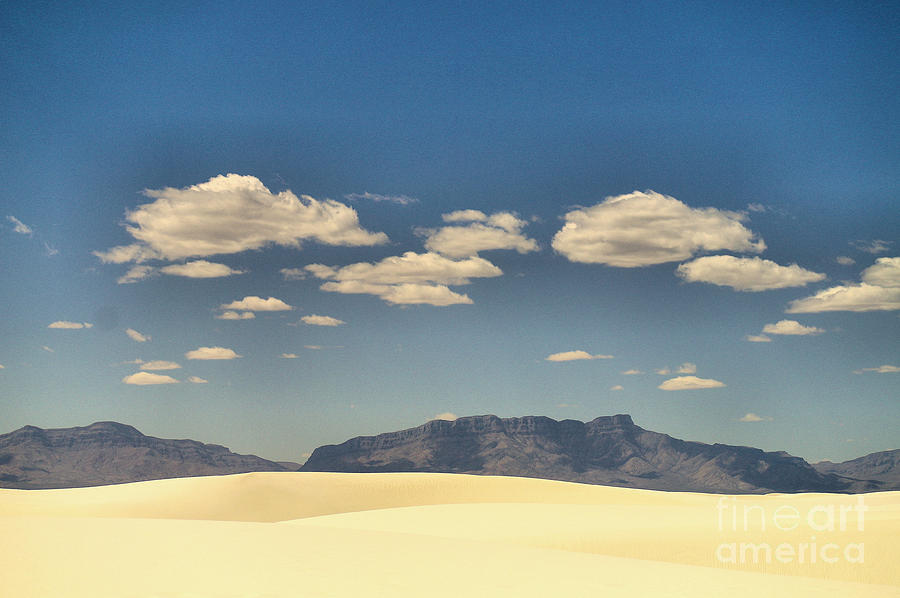 White sands desert  Photograph by Jeff Swan