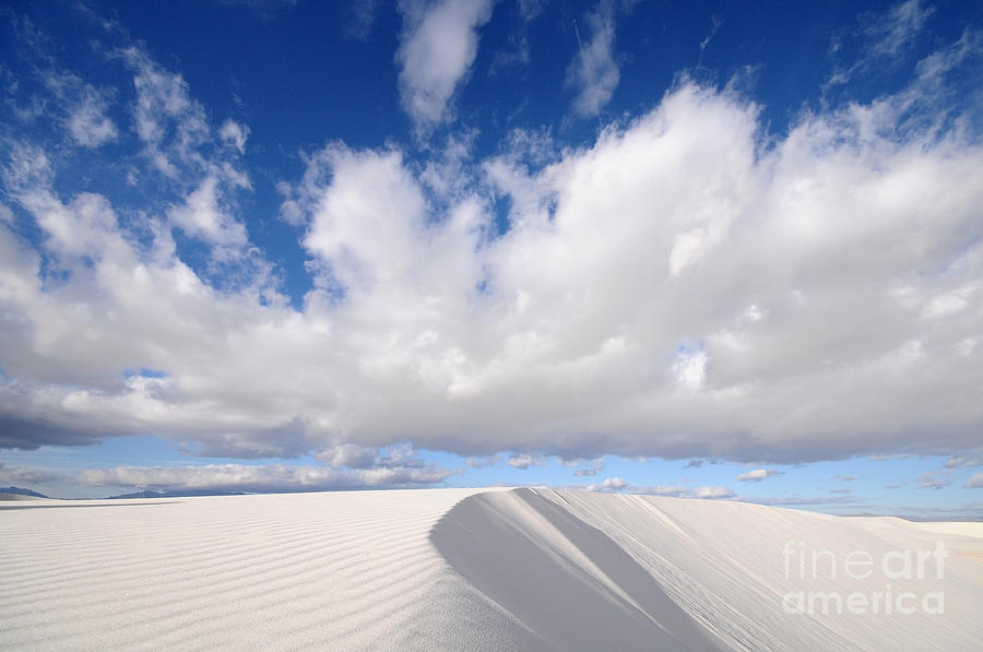 Usa Photograph - White Sands National Monument In New by Kojihirano