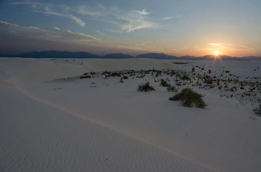 White Sands National Monument Sunset Photograph by James Petersen
