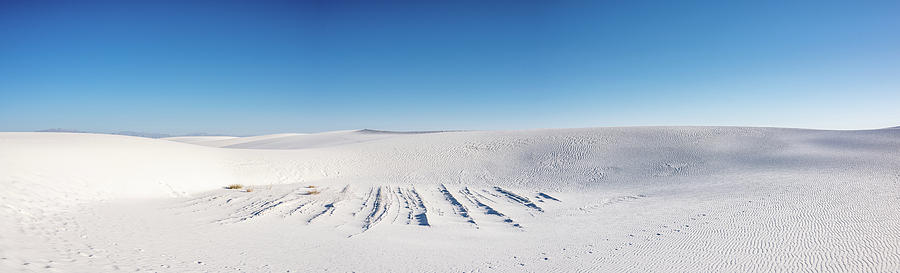 White Sands Panorama Photograph by Dave Wilson