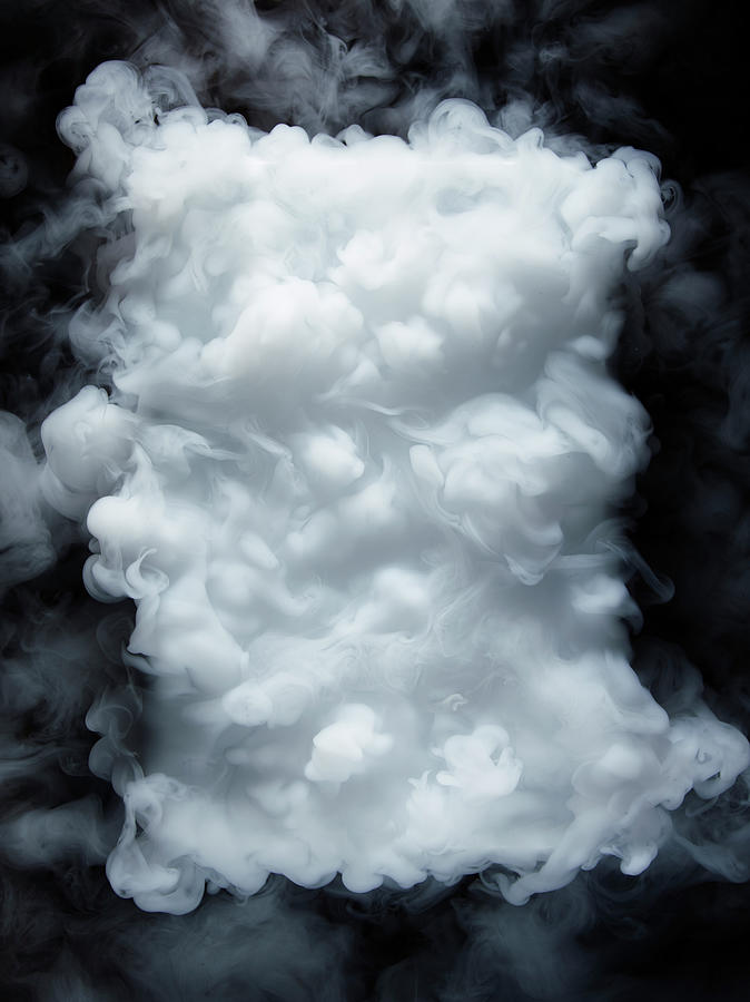 White Smoke Texture Photograph by Stilllifephotographer