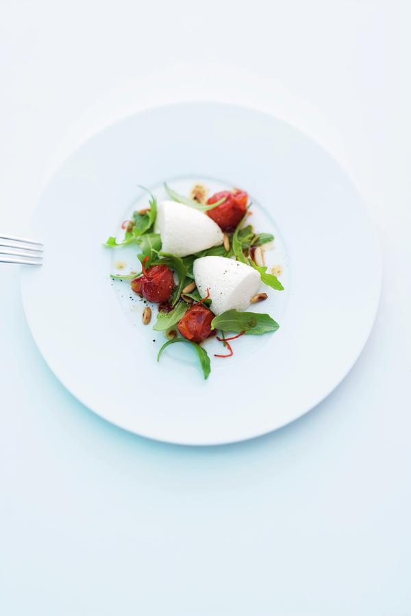 White Tomato Foam With Tomatoes And Rocket Photograph By Michael Wissing Pixels 1101