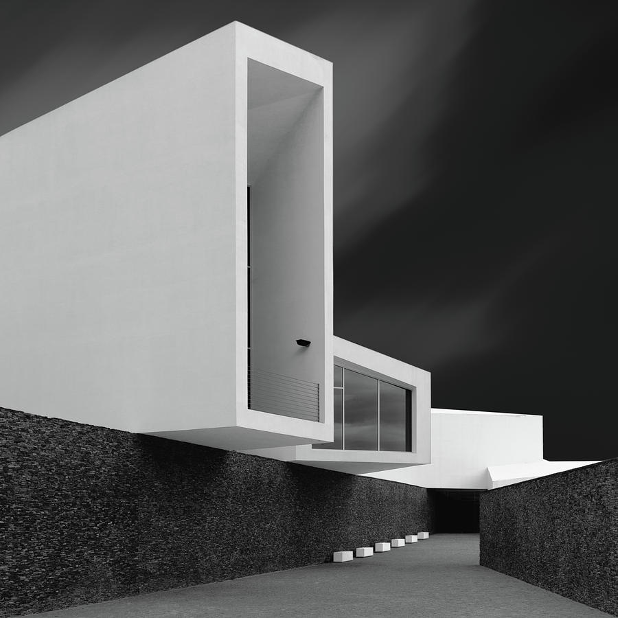 Architecture Photograph - White Walls by Olavo Azevedo