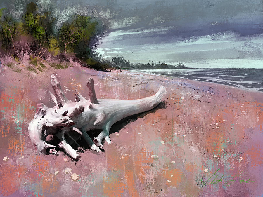 White Whale At Windpoint Digital Art