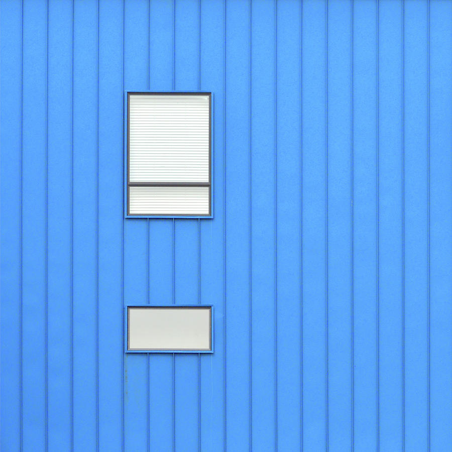 Square - White Windows #2 Photograph by Stuart Allen
