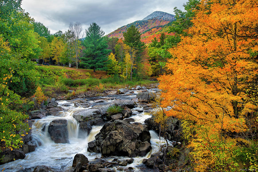 Whiteface Mountain And The Ausable River by Mark Papke Whiteface Mountain And The Ausable River by Mark Papke