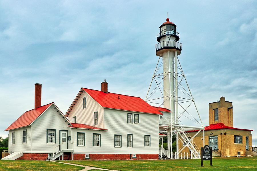 Whitefish Point Lighthouse Photograph by Dana Foreman