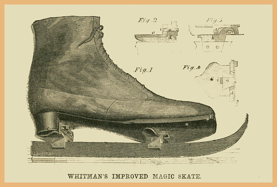 Whitmans Improved Magic Skate Painting by 
