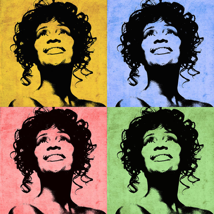 Whitney Houston 2 Photograph by Andrew Fare