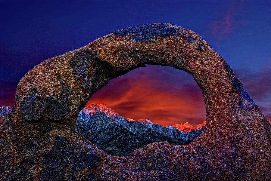 Whitney Portal Arch At Sunrise Photograph by Bill Wight Ca