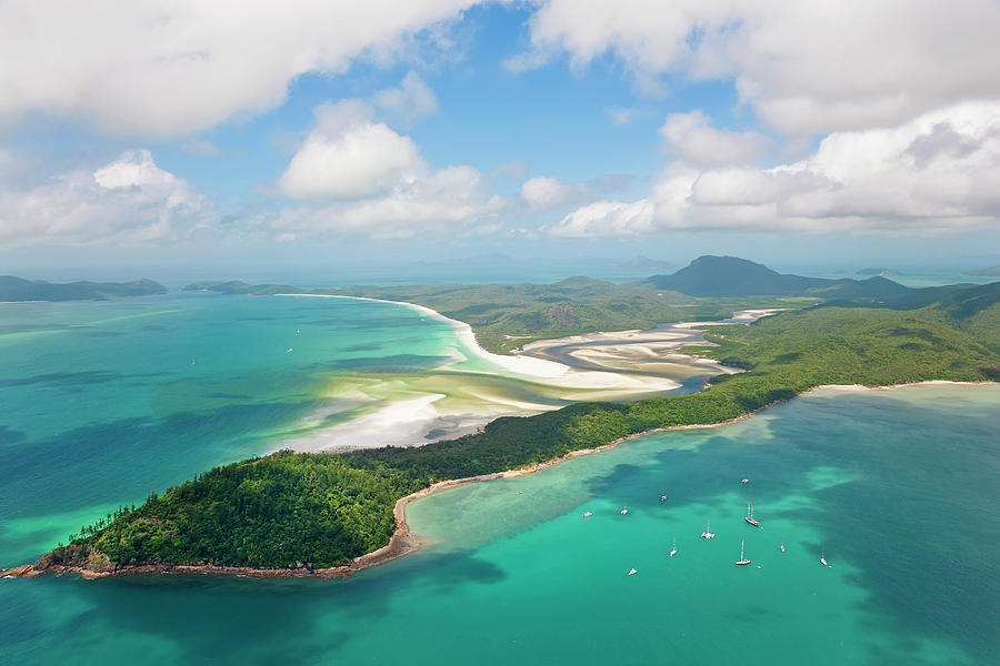 Whitsunday Islands, Queensland Photograph by Peter Adams