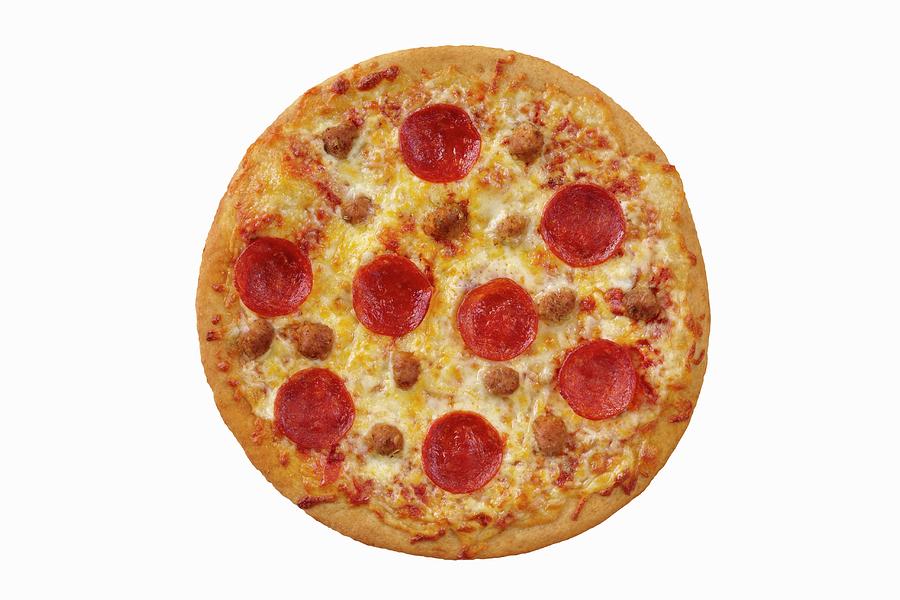 pepperoni pizza background