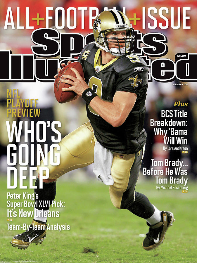 Whos Going Deep 2012 Nfl Playoff Preview Issue Sports Illustrated Cover Photograph by Sports Illustrated