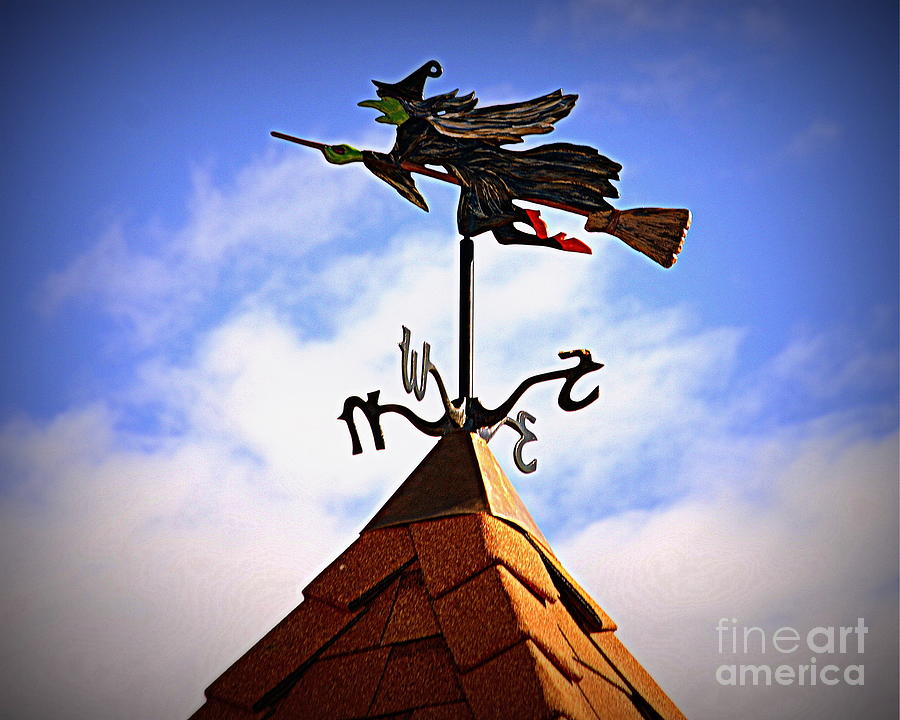 Wicked Weathervane Photograph by Tru Waters
