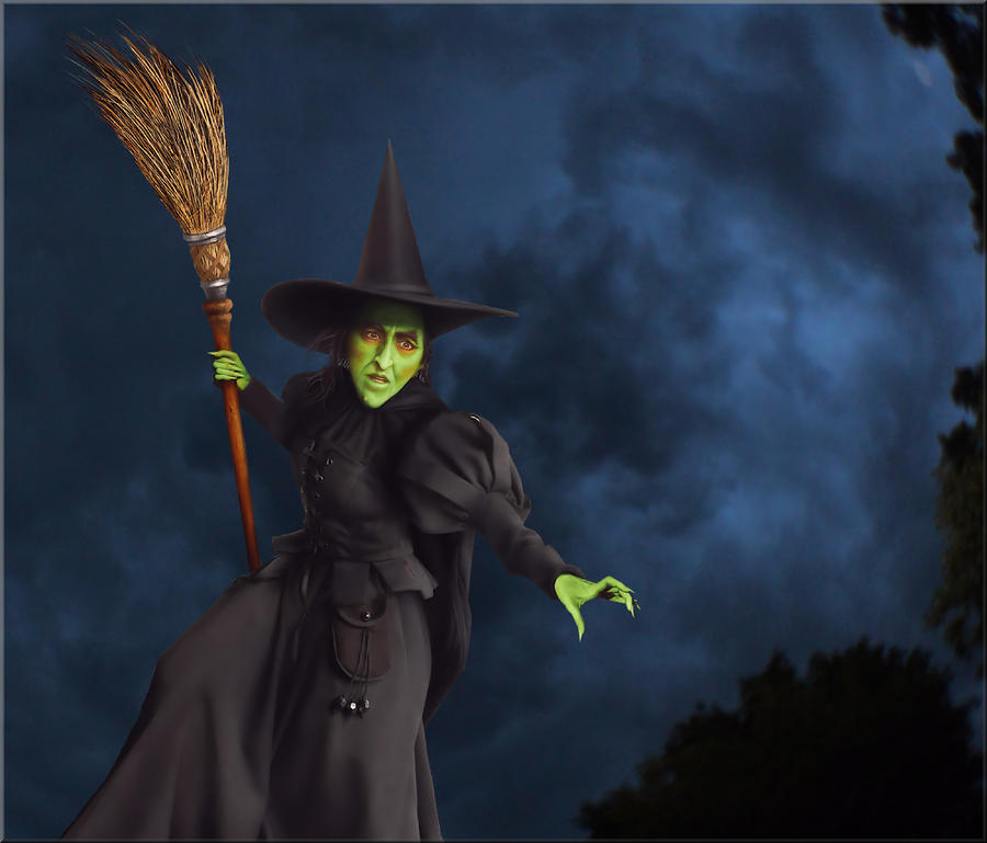 Wicked Witch of the West Digital Art by William Butman.