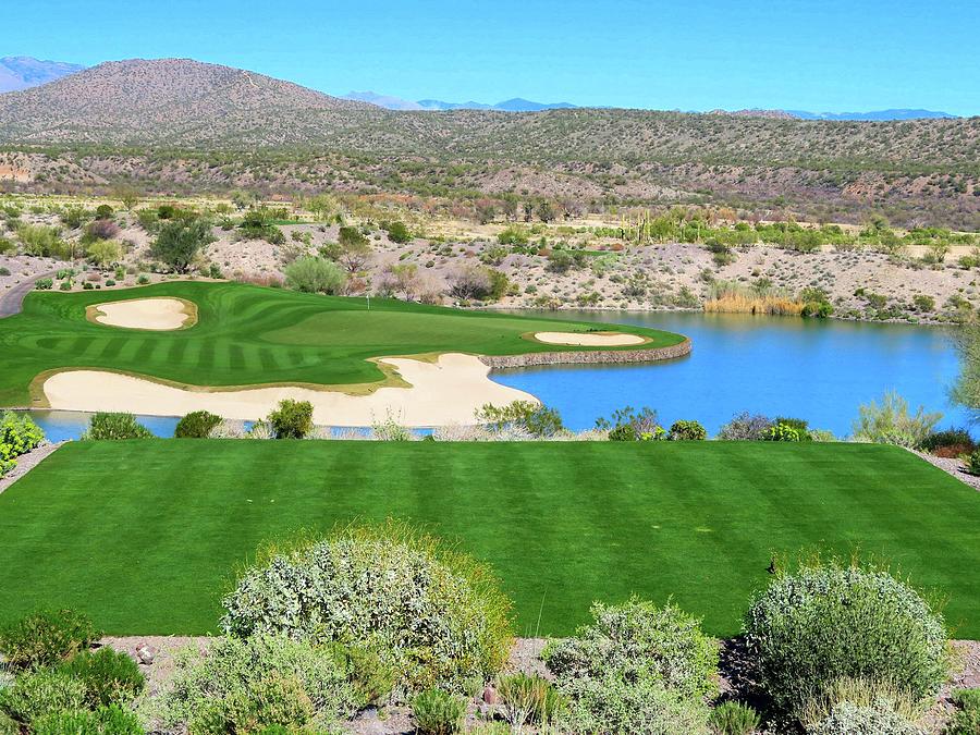 Wickenburg Ranch Golf Club Hole 13 Photograph by Scott Carda