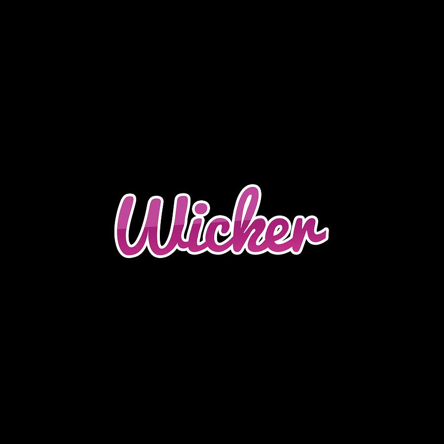 Wicker #Wicker Digital Art by TintoDesigns