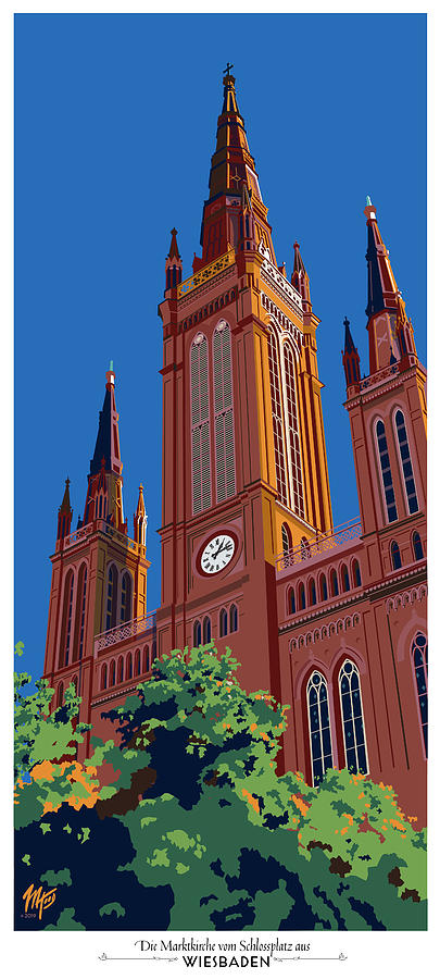 Wiesbaden Marktkirche by Matt Hood Wiesbaden Marktkirche by Matt Hood