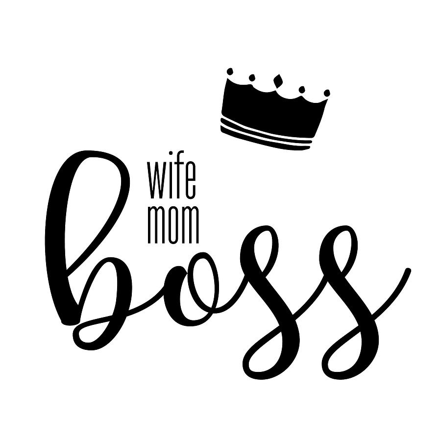 wife mom boss sweatshirt brooklyn