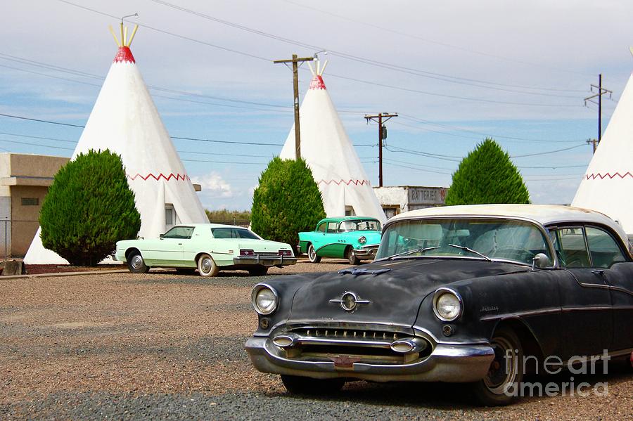Wigwam Holiday Photograph by Suzanne Oesterling