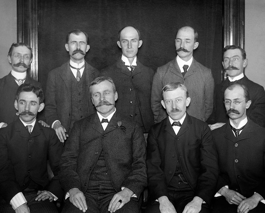 Wilbur Wright and The Dayton Boys  Photograph by War Is Hell Store