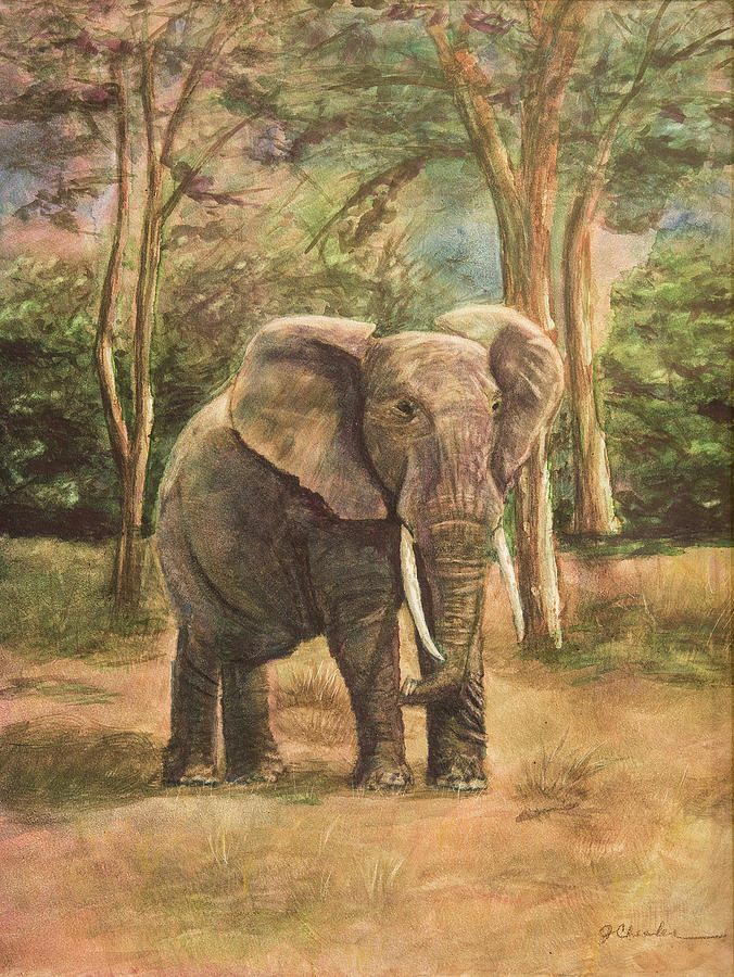 Wild Africa Painting by Jan Chesler