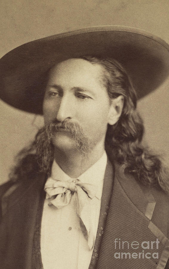 Wild Bill Hickok, circa 1873 Photograph by Jeremiah Gurney