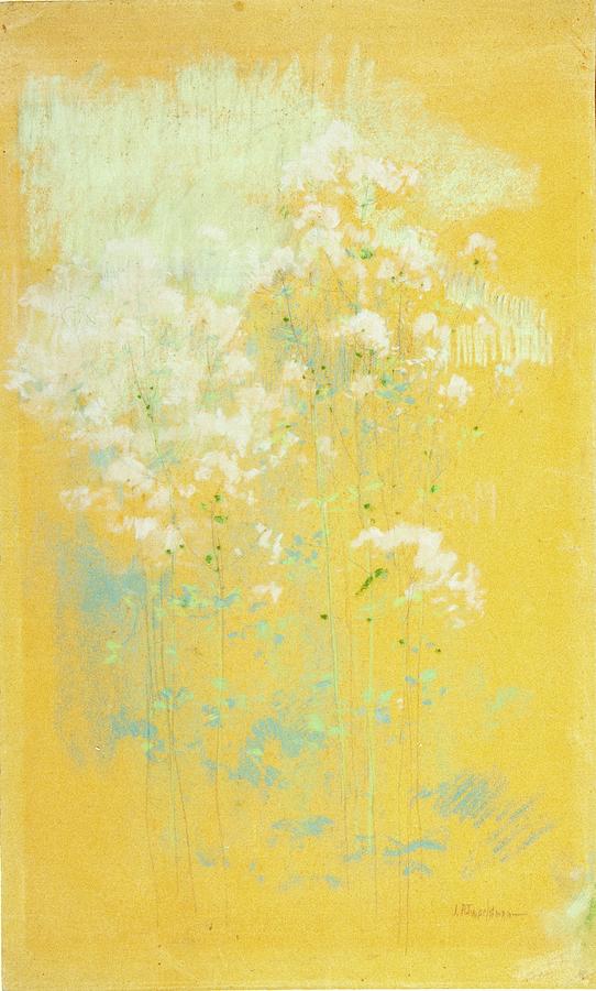Wild Flowers Painting by John Henry Twachtman Wild Flowers Painting by John Henry Twachtman