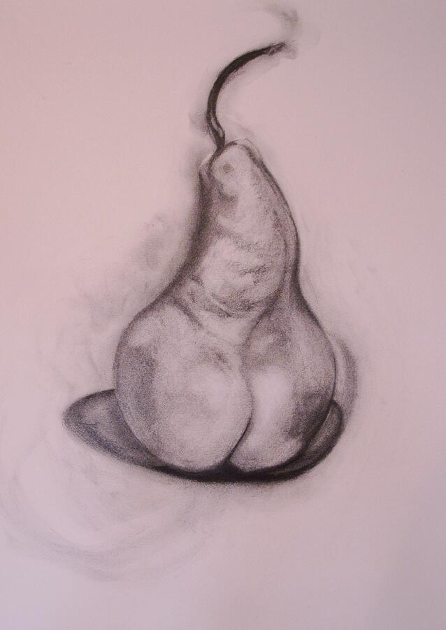 Wild Fruit Attitude Drawing by Kathleen Tonnesen