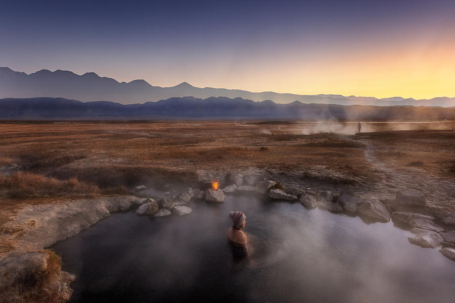 Wild Hot Spring Photograph by Dianne Mao