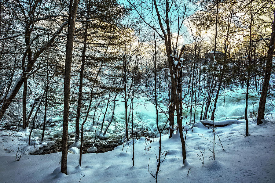 Wild Winter Water Photograph by Matt Molloy