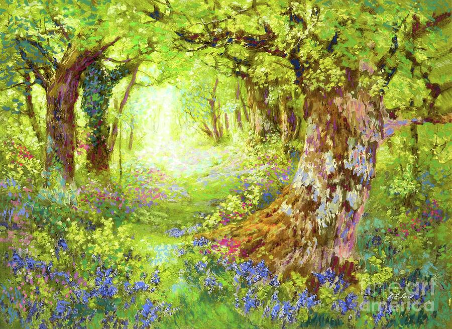 Floral Painting - Wildflower Delight by Jane Small Floral Painting - Wildflower Delight by Jane Small