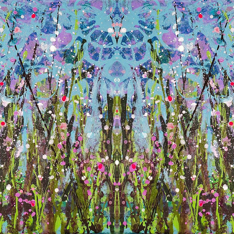 Wildflower Digi Butterfly Digital Art by Donna Ceraulo