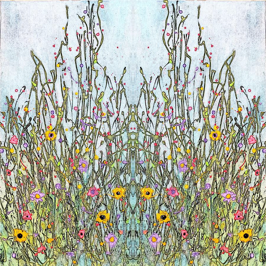 Wildflower Dream Digi II Digital Art by Donna Ceraulo