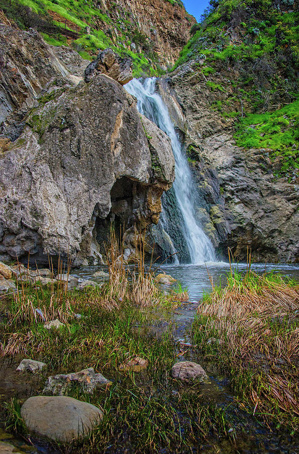 Wildwoods Paradise Falls in Thousand Oaks Photograph by Lynn Bauer