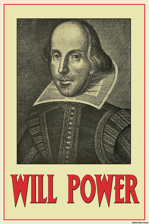Will Power Painting by William Shakespeare