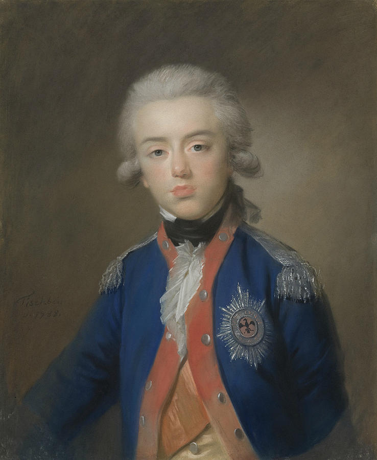Willem George Frederik  Pastel by Johann Friedrich August Tischbein