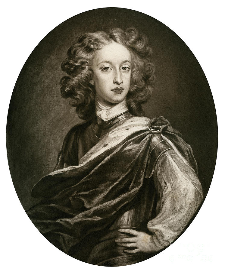 William, Duke Of Gloucester, 1699 1906 Drawing by Print Collector