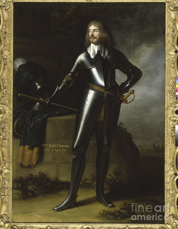 William, Earl Of Craven Painting by Gerrit Van Honthorst - Fine Art America