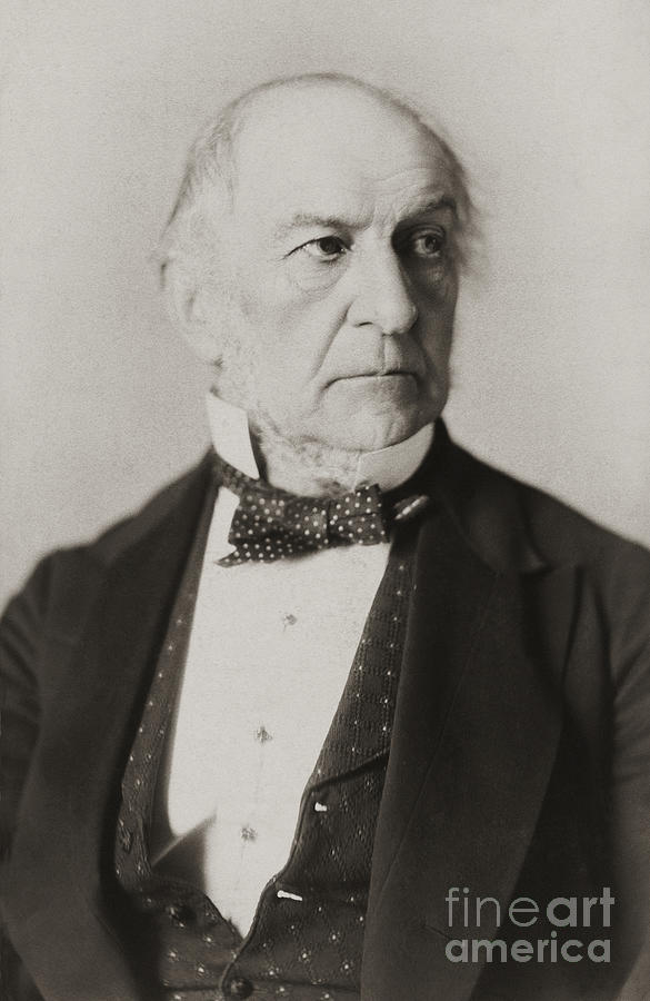 William Ewart Gladstone Posing Photograph by Bettmann